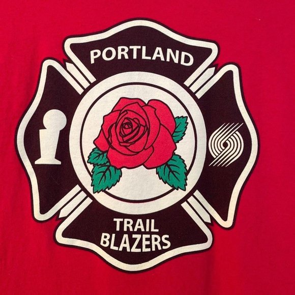 Portland Trail Blazers Rose City Women's Tee - Picture 1 of 3